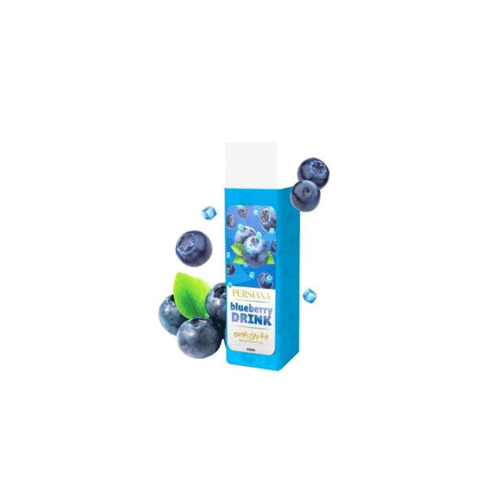 BlueCoco BLUEBERRY JUICE WITH COCONUT SLICES