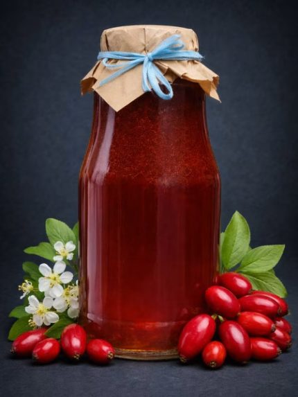 Cornel Cherry Syrup 1000g