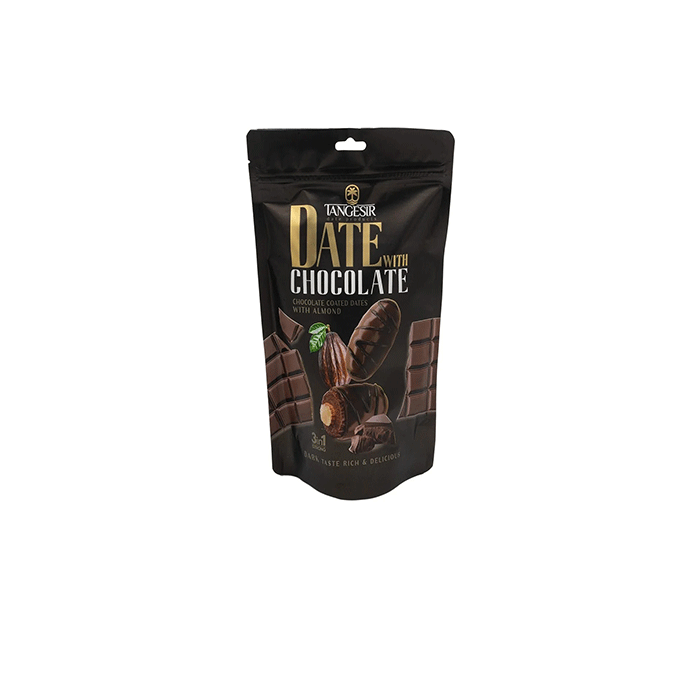 DateChoc DARK CHOCOLATE DATES WITH ALMONDS